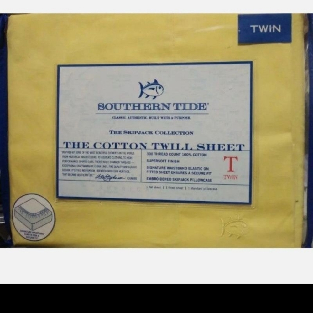 New Southern Tide 4 Twin Size Sheet Sets 300 Thread count - Picture 8 of 10